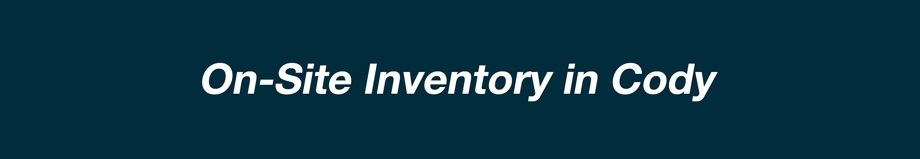 Old Hickory Sheds On Site Inventory Banner Cody WY